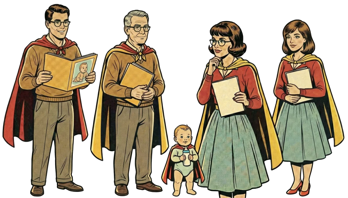 A family of everyday heroes